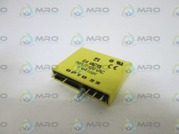 OPTO 22 INPUT MODULE G4 IAC15 NSNP