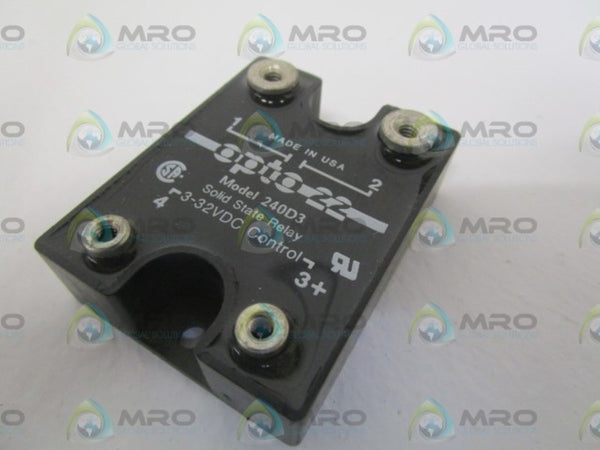 OPTO 22 240D3 SOLID STATE RELAY NSNP