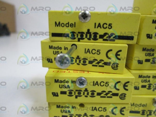 LOT OF 13 OPTO 22 IAC5 MODULE UNMP