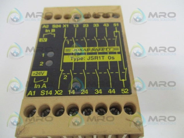 JOKAB JSR1T-0S SAFETY EXPANSION RELAY UNMP