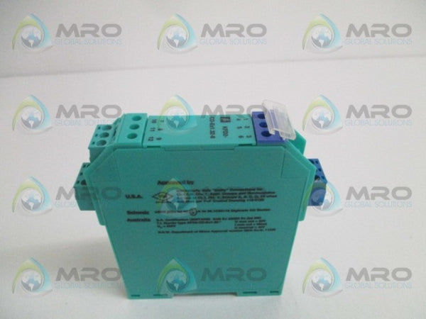 PEPPERL+FUCHS KFD2-CD-Ex1.32-8 TRANSFORMER ISOLATED DRIVER UNMP