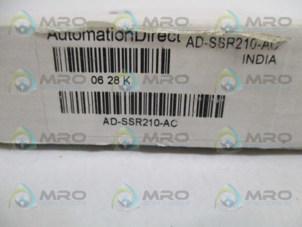 AUTOMATION DIRECT AD-SSR210-AC SOLID STATE RELAY  NSMP