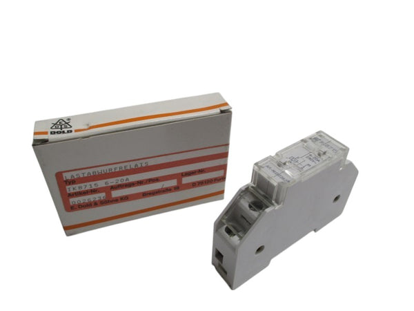 E. DOLD & SOHNE IK8715 0026236 CONTROL RELAY 6-20A NSMP
