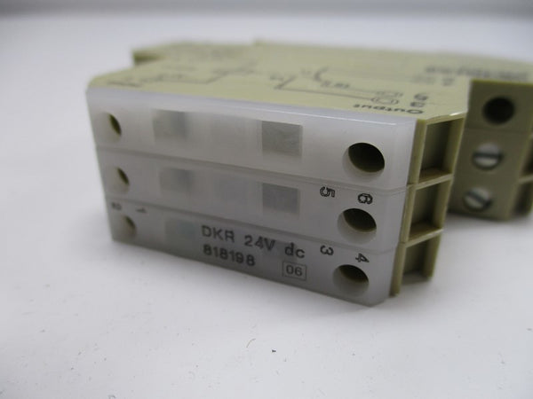 WEIDMULLER DKR24V 818198 RELAY NSNP