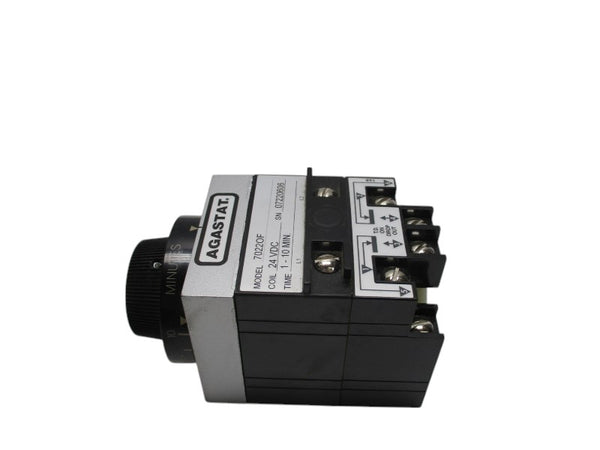 AGASTAT 7022OF TIME DELAY RELAY 1-10MIN. 24VDC NSNP