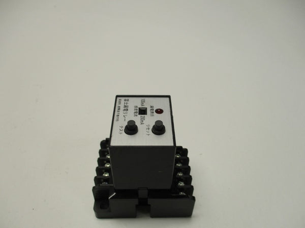 FUJI ELECTRIC EL40PO EARTH LEAKAGE PROTECTIVE RELAY UNMP