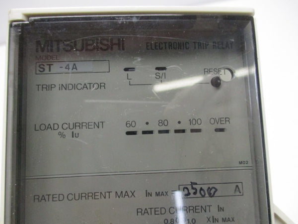 MITSUBISHI ST-4A ELECTRONIC TRIP RELAY UNMP
