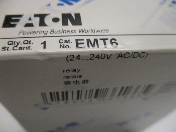 EATON EMT6 RELAY 24-240VAC/DC NSMP