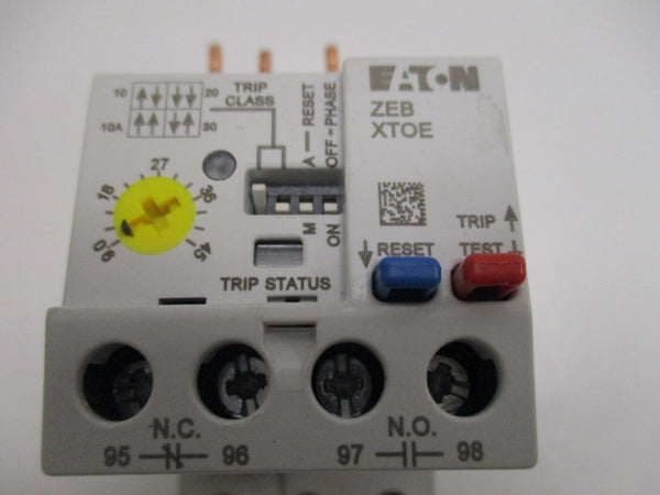 EATON ZEB32-45 OVERLOAD RELAY 9-45A UNMP