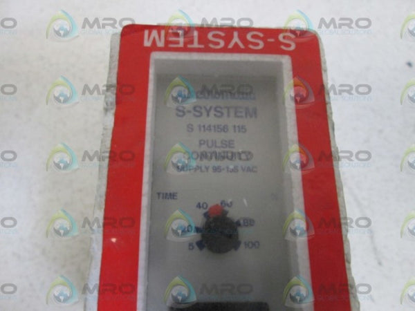 ELECTROMATIC TIME DELAY RELAY 5-100 S-114156-115 NSMP