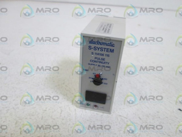 ELECTROMATIC TIME DELAY RELAY 5-100 S-114156-115 NSMP