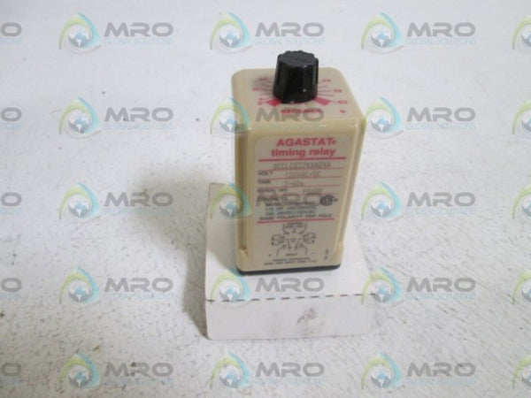 AGASTAT TIMING RELAY 2-60SEC SCCLC022XXADXA  NSMP