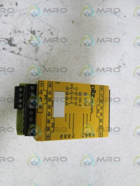 PILZ SAFETY RELAY PZE X4VP4 24VDC 4n/o NSNP