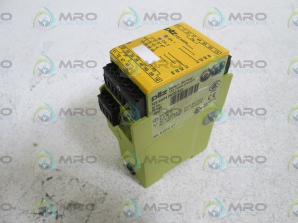 PILZ SAFETY RELAY PZE X4VP4 24VDC 4n/o NSNP