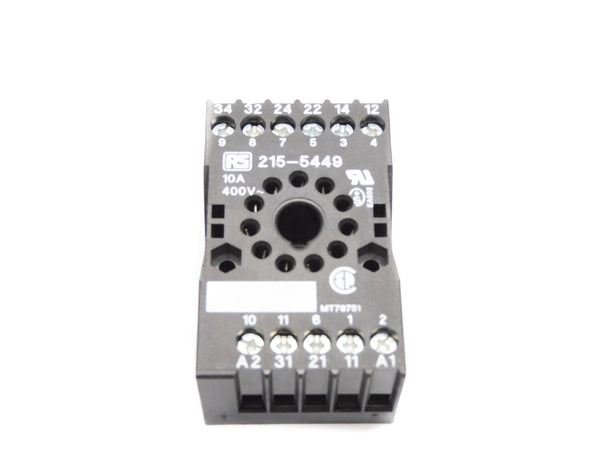 RELAY SOCKET MT78751 215-5449 400V 10A NSNP