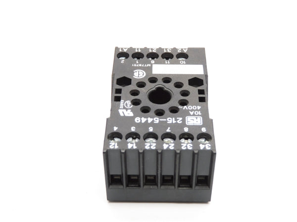 RELAY SOCKET MT78751 215-5449 400V 10A NSNP