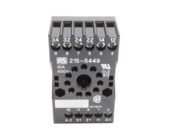 RELAY SOCKET MT78751 215-5449 400V 10A NSNP