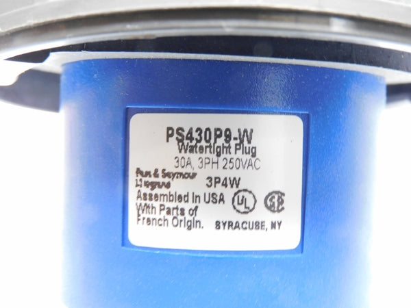 PASS&SEYMOUR LEGRAND PS430P9-W 250VAC 30A NSMP