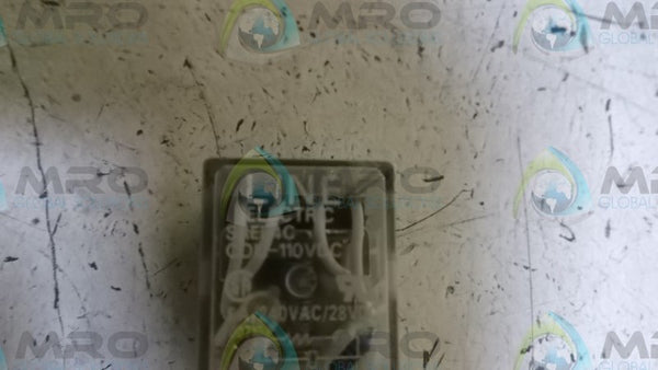 LINE ELECTRIC SREL4C 110VDC RELAY  NSNP