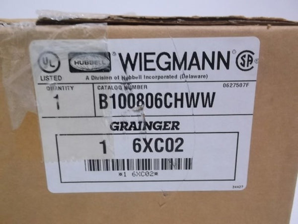 HUBBELL WIEGMANN B100806CHWW ENCLOSURE NSMP