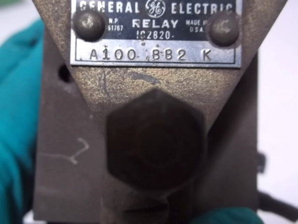 GENERAL ELECTRIC IC2820-A100-BB2-K RELAY  UNMP