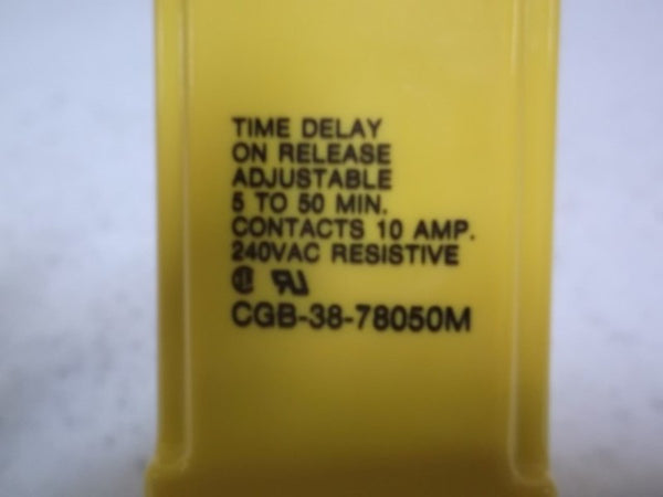POTTER & BRUMFIELD CGB-38-78050M TIME DELAYED RELAY  NSMP