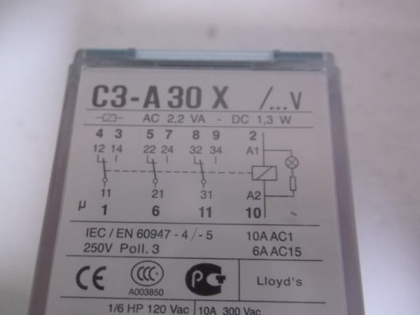 RELECO C3-A30X RELAY 24VDC  NSNP