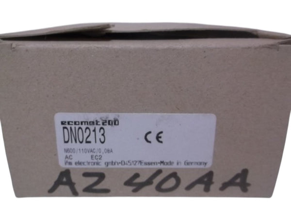 IFM EFECTOR DN0213 N600 AMPLIFIER CONTROLLER RELAY  NSMP