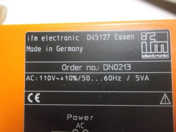 IFM EFECTOR DN0213 AMPLIFIER CONTROLLER RELAY  NSNP