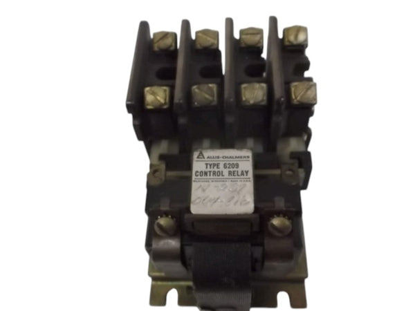 ALLIS-CHALMERS 14-237-004-816 TYPE 6209 CONTROL RELAY  UNMP