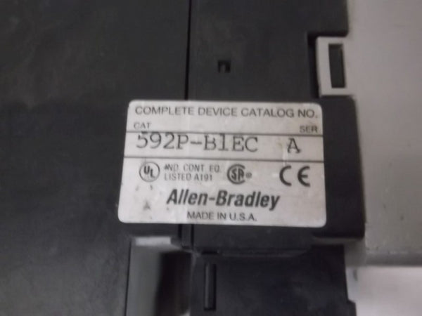 ALLEN BRADLEY 592P-B1EC SER. A SOLID STATE OVERLOAD RELAY  UNMP