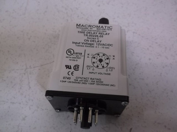 MACROMATIC TR-50226-05 TIME DELAY RELAY  NSMP