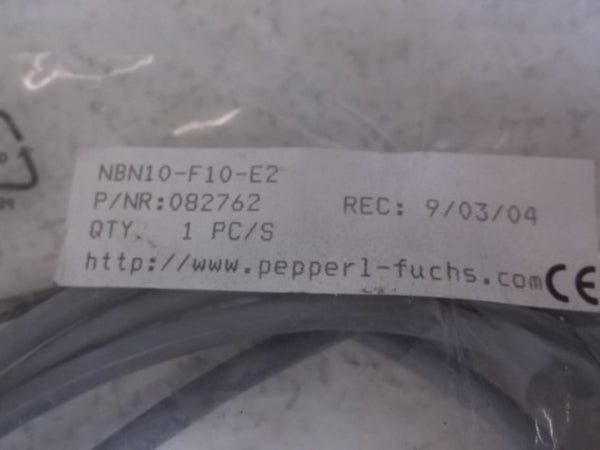 PEPPERL+FUCHS NBN10-F10-E2 INDUCTIVE DC INDUCTIVE SENSOR NSMP