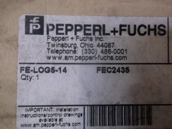 PEPPERL+FUCHS FE-LOG5-14 PHOTOELECTRIC AUTOMATION NSMP