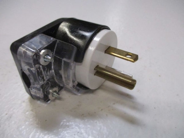 PASS & SEYMOUR 5366-SSANCC4 STRAIGHT BLADE ANGLE PLUG NSMP