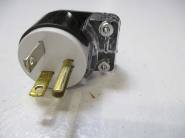 PASS & SEYMOUR 5366-SSANCC4 STRAIGHT BLADE ANGLE PLUG NSMP