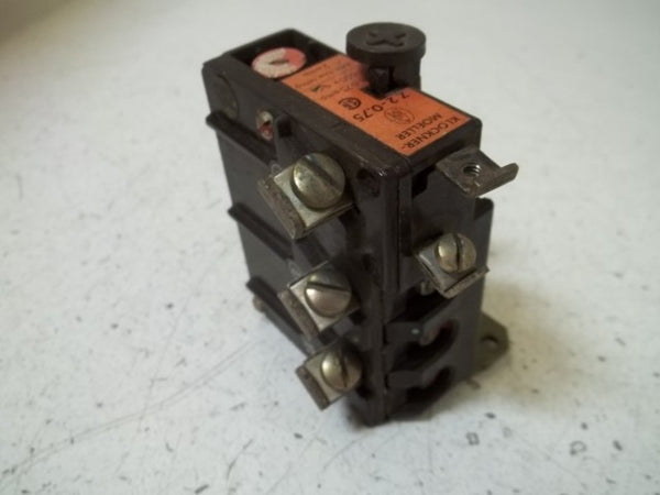 KLOCKNER-MOELLER Z2-0.75 OVERLOAD RELAY UNMP