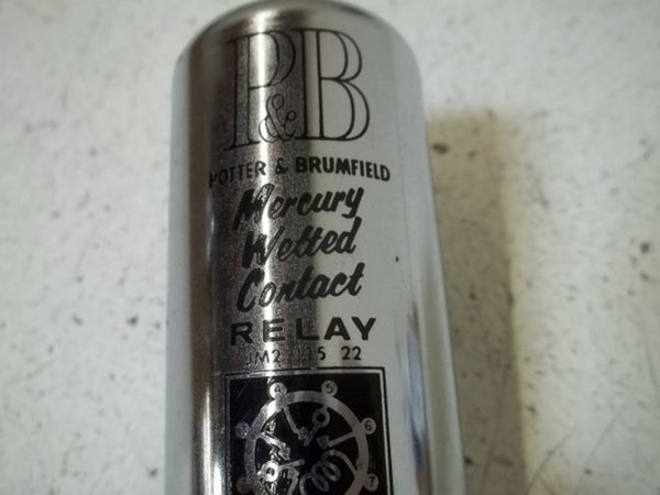 POTTER & BRUMFIELD JM2 115 22 RELAY UNMP