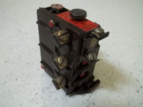 KLOCKNER-MOELLER Z2-2.5 OVERLOAD RELAY UNMP