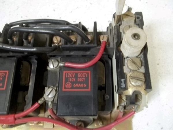 ALLEN BRADLEY 815-BOV4 SER.K OVERLOAD RELAY 120V AS IS
