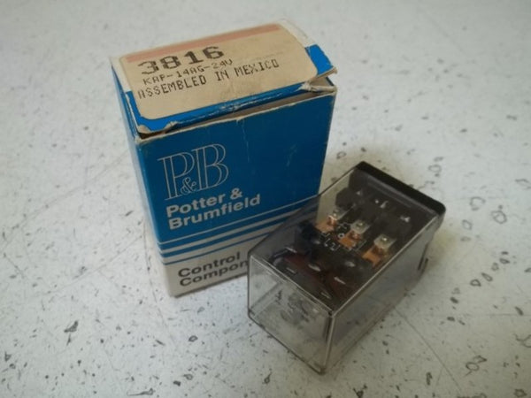 POTTER & BRUMFIELD KAP-14AG-24V RELAY 24V NSMP