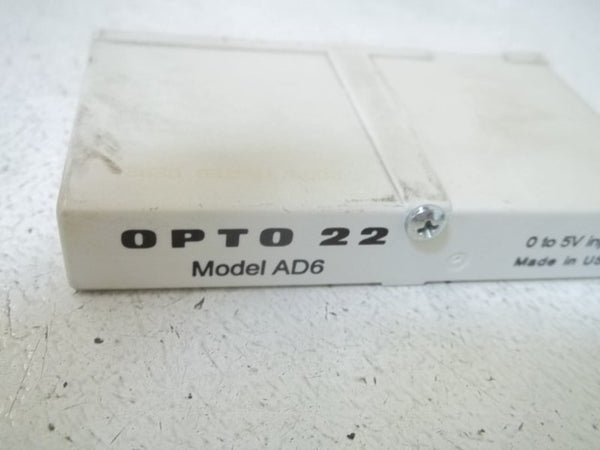 LOT OF 4 OPTO 22 MODEL AD3T I/O MODULE UNMP
