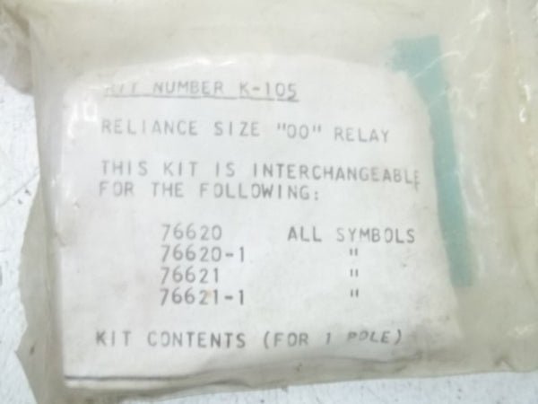 RELIANCE ELECTRIC K-105 SIZE 00 RELAY NSMP