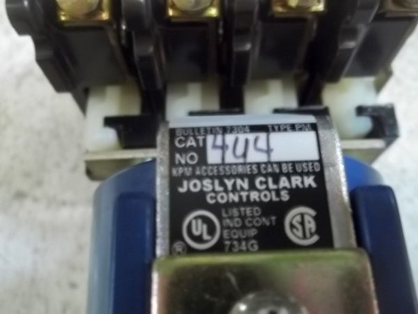 JOSLYN CLARK 4U4-130 CONTROL RELAY NSMP