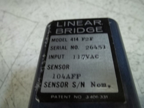 ROSEMOUNT 414-F2F RELAY 117 VAC NSMP