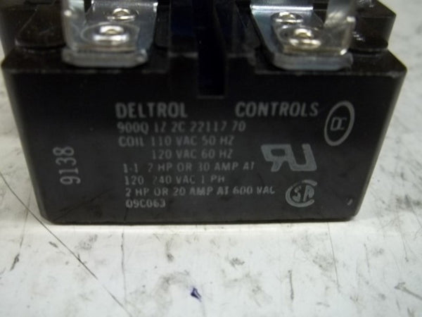 DELTROL CONTROLS 900Q1Z2C22117 RELAY NSNP