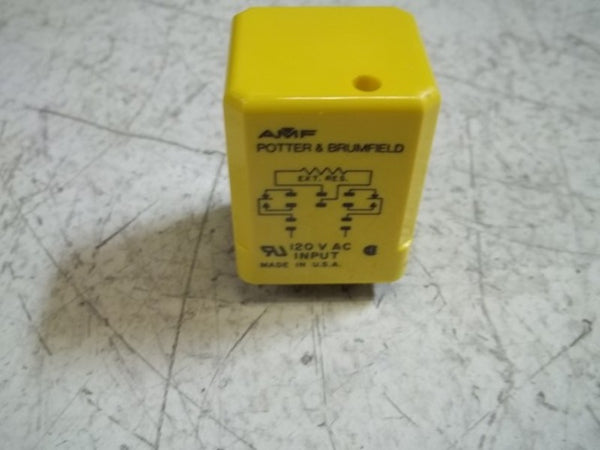 POTTER & BRUMFIELD CUF-41-70030 RELAY 10A 120 VAC NSMP