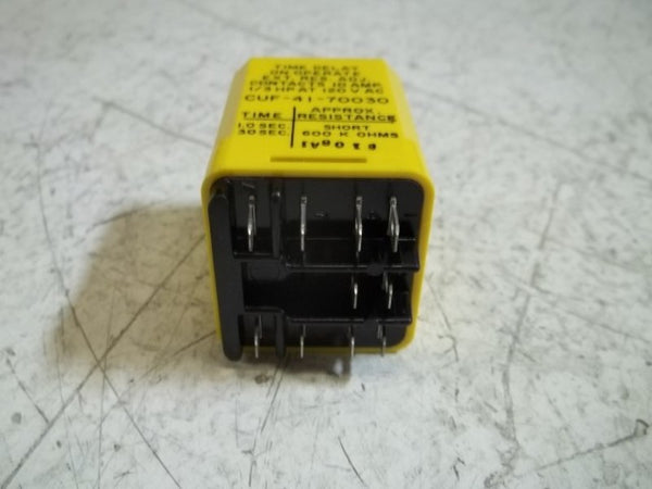 POTTER & BRUMFIELD CUF-41-70030 RELAY 10A 120 VAC NSMP
