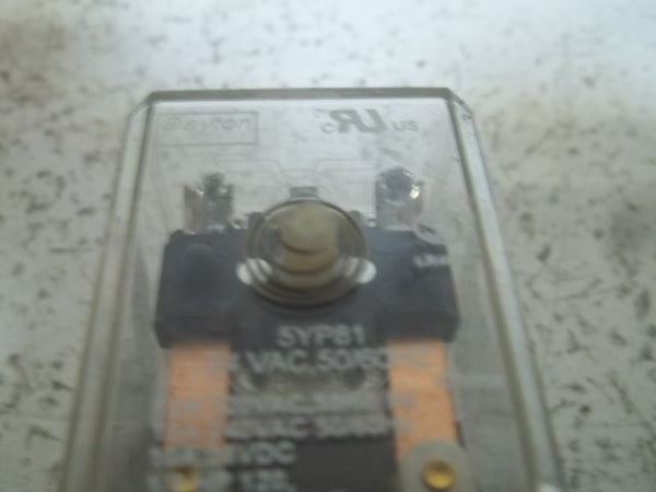 DAYTON 5YP81 SOLID STATE RELAY 24 VAC UNMP
