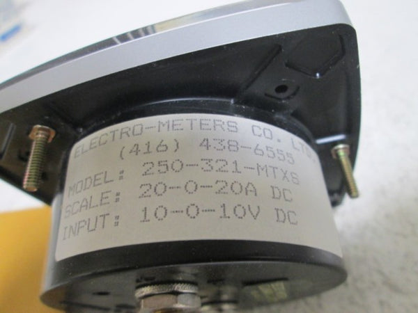 YOKOGAWA 250-321-MTXS METER 20-0-20 DC NSMP